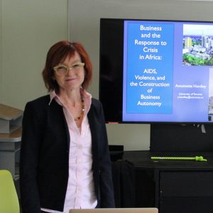 Departmental Speaker: Antoinette Handley
