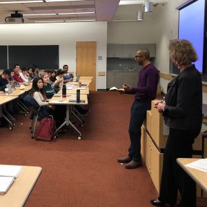 MP Joyce Murray visits Chowdhury’s Security Studies Class