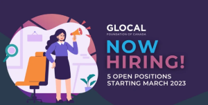 GLOCAL Foundation of Canada is hiring!