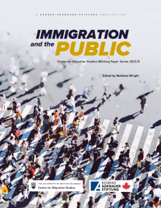 New working paper edited by Prof. Matthew Wright examines how public opinion shapes immigration policy