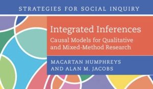 Prof. Alan Jacobs releases new book: Integrated Inferences