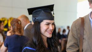 Maryam Begzada (BA’25) reflects on her time at UBC as she crosses the stage